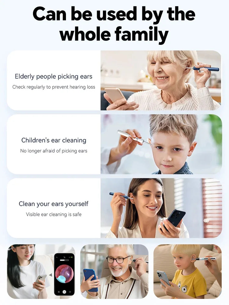 Inteligentny Otoskop z Kamerą HD